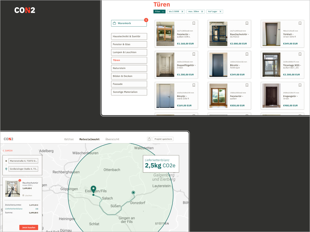 CON2 Materialmarkt