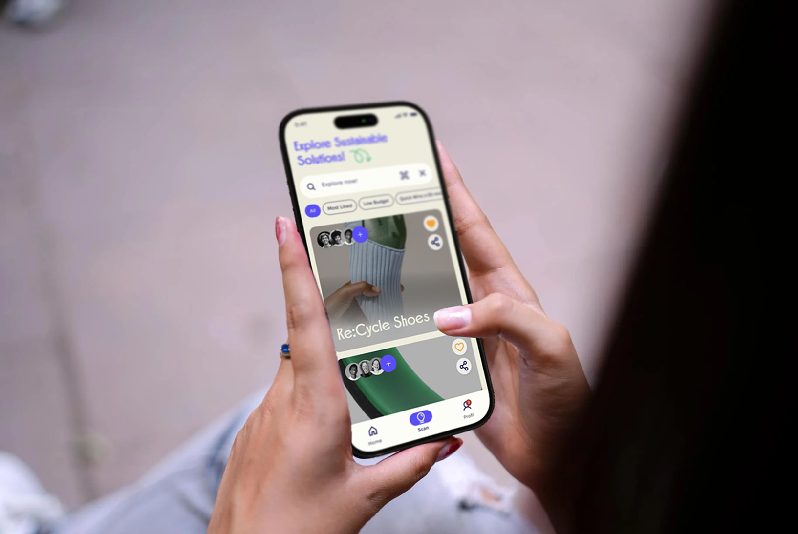 Mockup Inspiration Screen