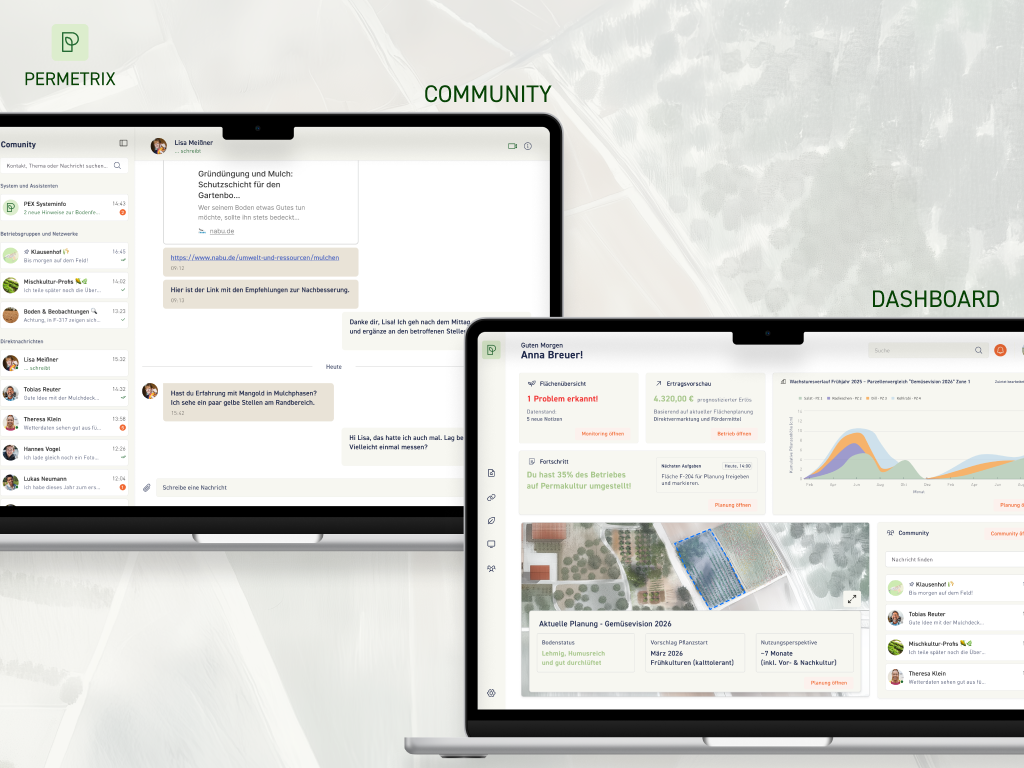 Pex Tool Community und Home Screen